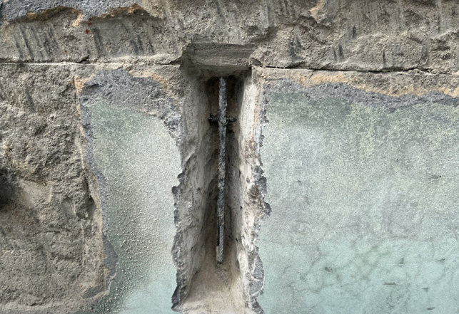 Don't Cut Too Wide When Repairing a Structural Crack