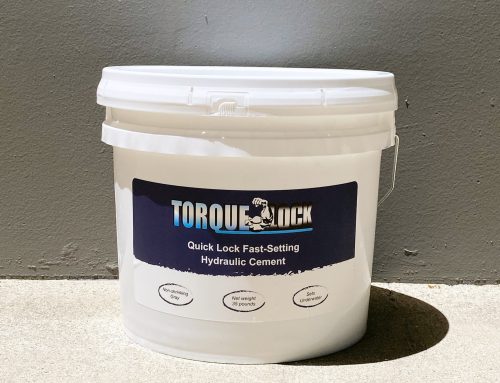 New Quick Lock Hydraulic Cement by Torque Lock
